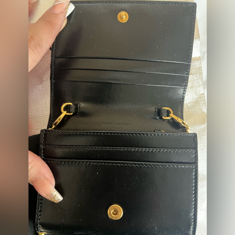 Saint Laurent mini chain wallet - Picture 5 of 8